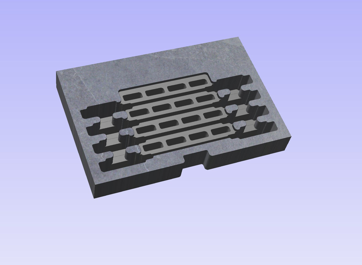 Foam Insert for Shure Axient Digital PSM ADXR IEM receivers