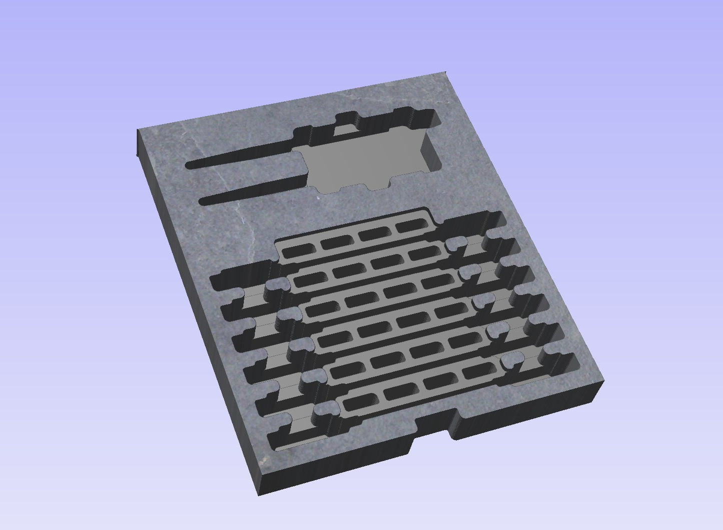 Foam Insert for Shure Axient Digital PSM ADXR IEM receivers