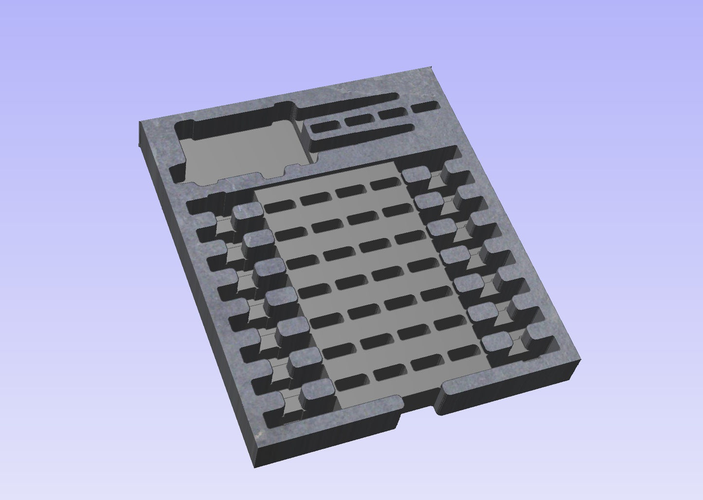 Foam Insert for Shure wireless body pack transmitters