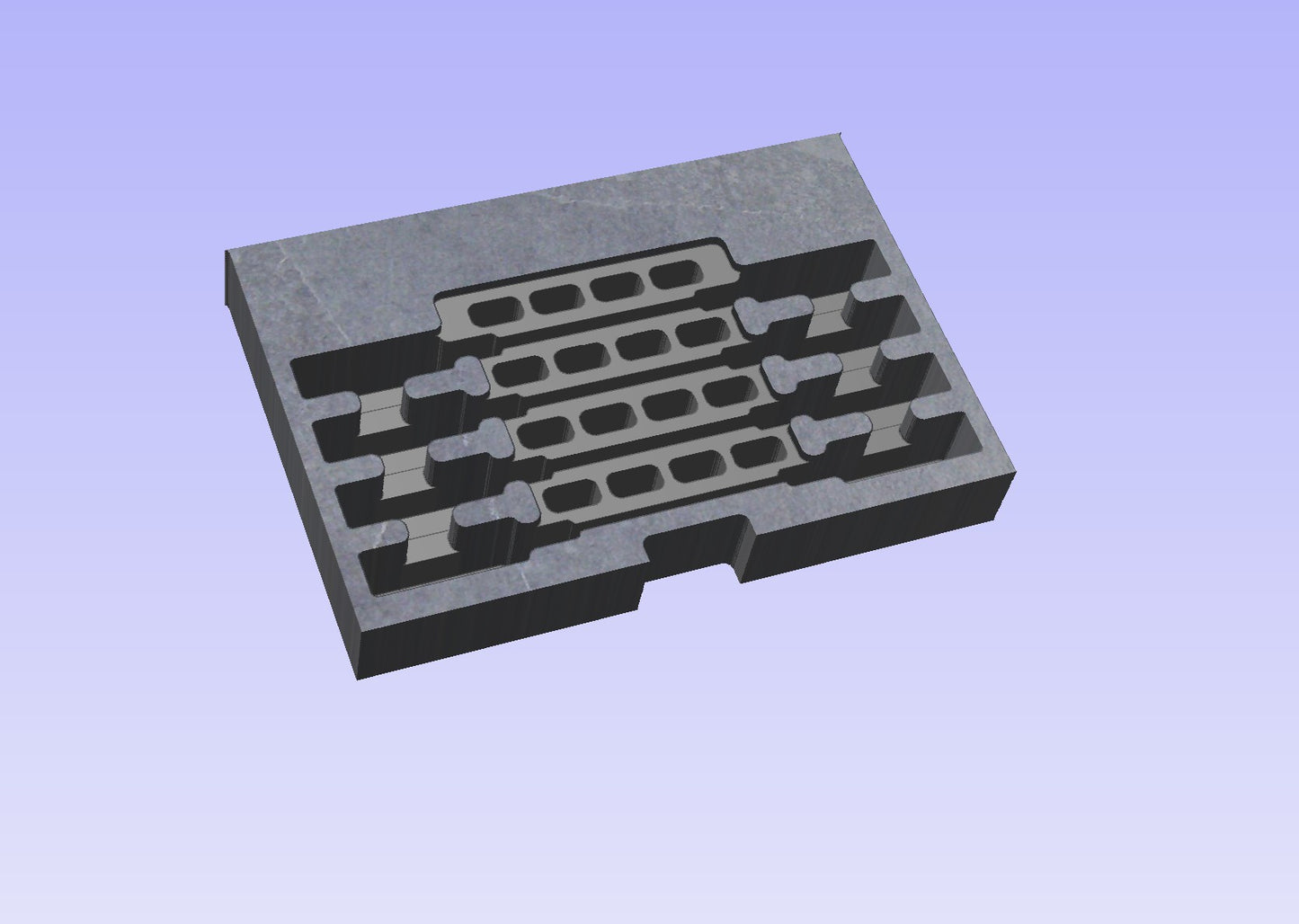 Foam Insert for Shure PSM1000 P10R IEM receivers