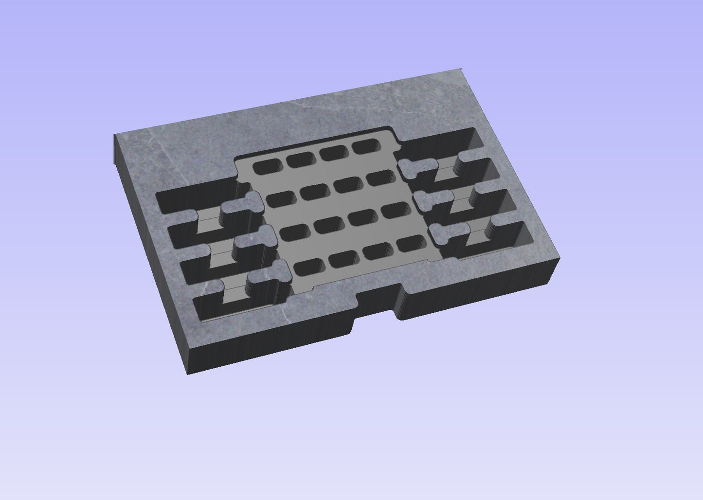 Foam Insert for Shure PSM900 P9R IEM receivers