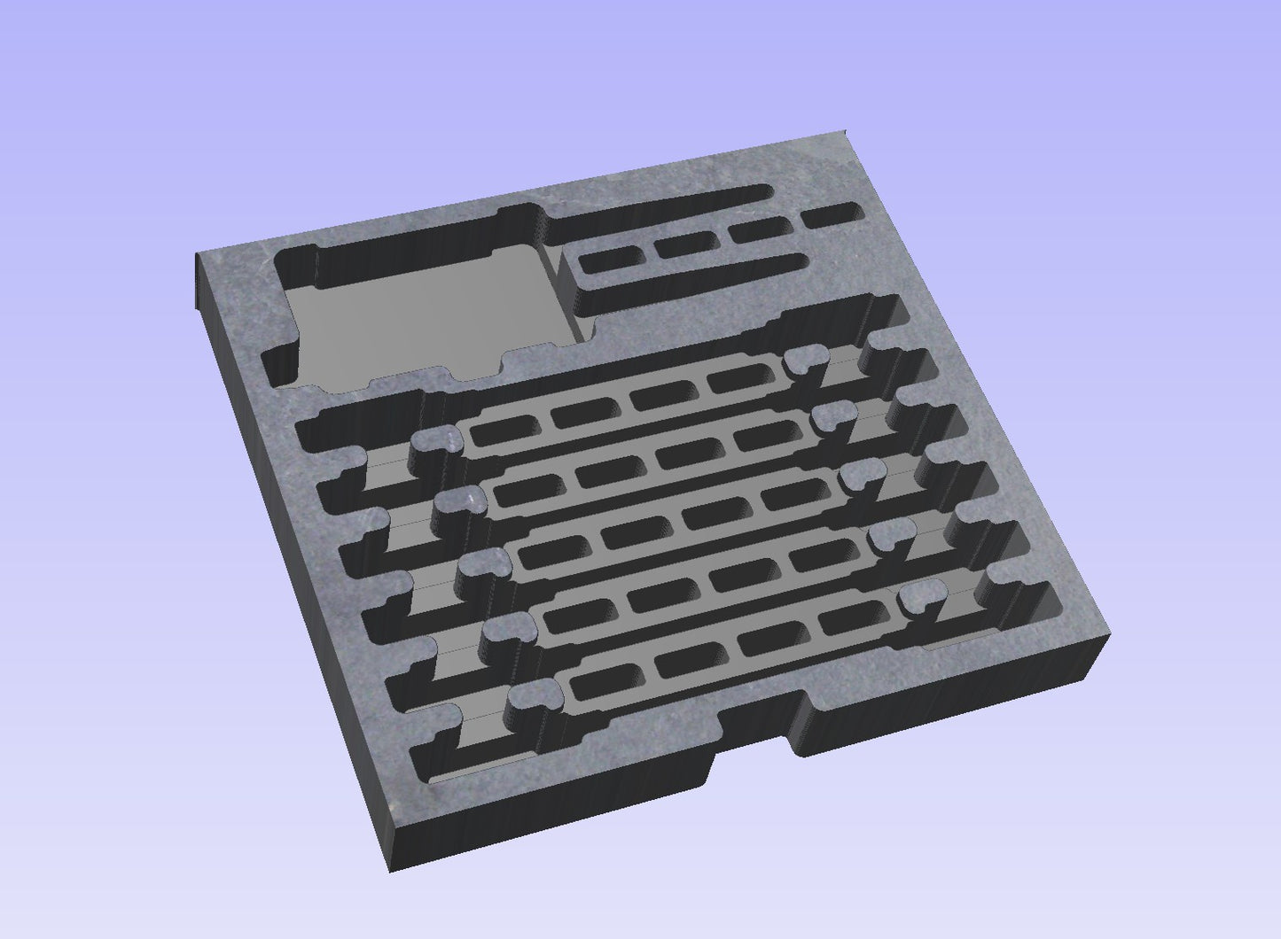 Foam Insert for Shure Axient Digital PSM ADXR IEM receivers