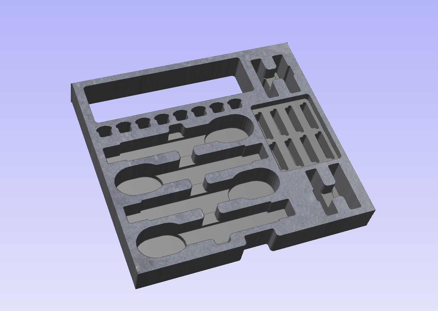 Foam Insert for Shure Axient Digital ADX2 Wireless Handheld and ADX1 Body Pack Transmitters