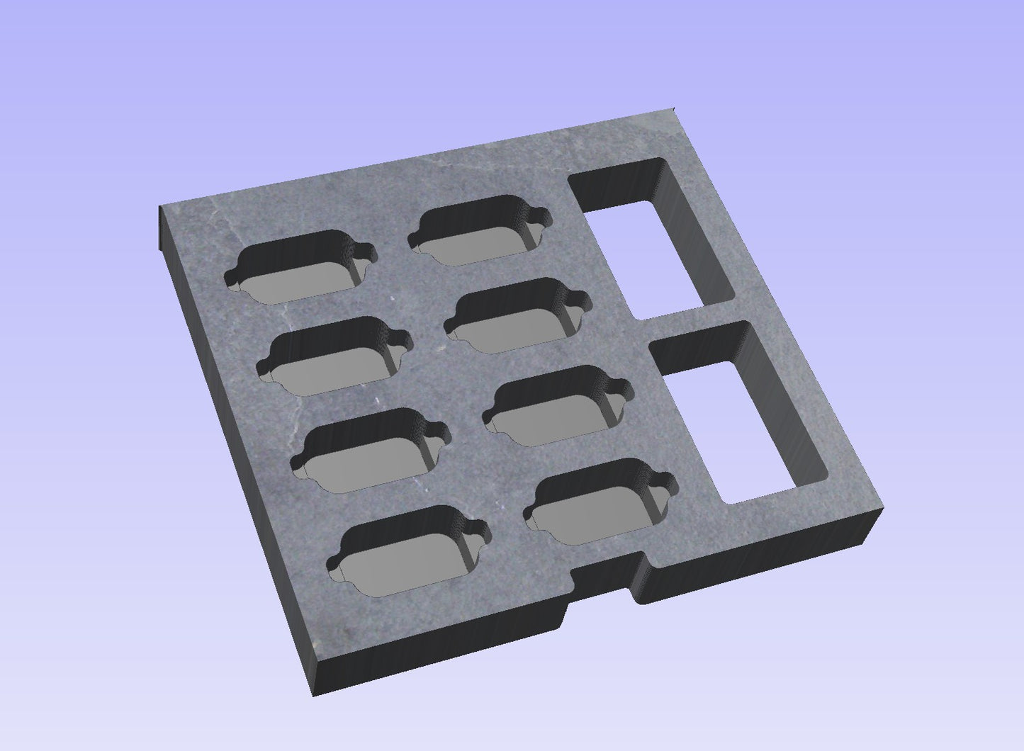 Foam Insert for Shure RPW series capsules