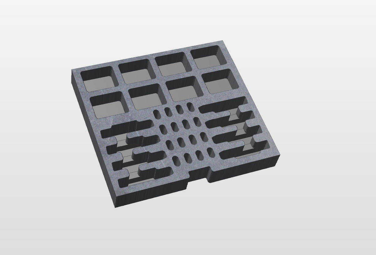 Foam Insert for Shure PSM300 P3R IEM receivers