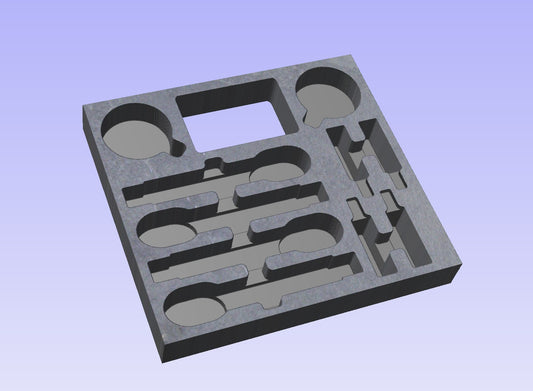 Foam Insert for Shure Wireless Handheld and Body Pack Transmitters and Lav Mics
