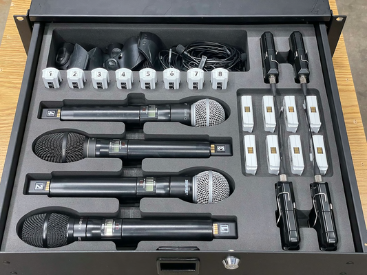 Foam Insert for Shure Axient Digital ADX2 Wireless Handheld and ADX1 Body Pack Transmitters